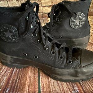 Black Converse Allstar High Top Sneaker Women's 8.5